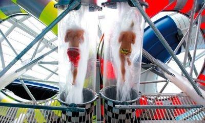 Hotel Apfelbaum, Therme Erding, Galaxy, Rutschen, Speed Racer